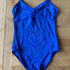 blue leotard