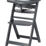 Wooden grey high chair Image 2