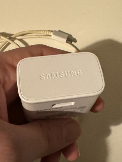 Original Samsung Type C Cable and 15W Fast Charging Adapter