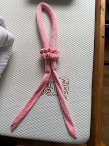 heatless curling rod headband