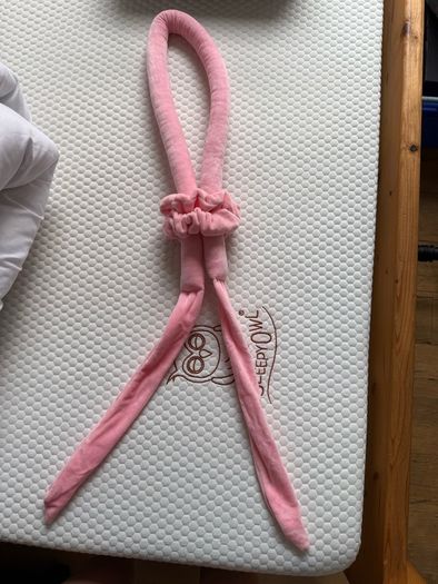 heatless curling rod headband