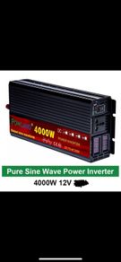 Inverter 24v 220V 4000W Pure Sine Wave Voltage Converter Power Car Micro Inverter