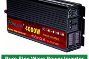 Inverter 24v 220V 4000W Pure Sine Wave Voltage Converter Power Car Micro Inverter