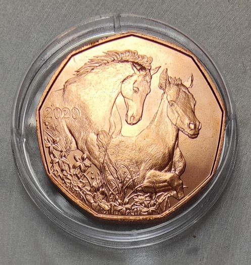 Austria 5 Euro Copper Uncirculated Coin 2020 - Freinds for Life Easter Coin - Easter Coins