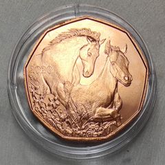 Austria 5 Euro Copper Uncirculated Coin 2020 - Freinds for Life Easter Coin - Easter Coins