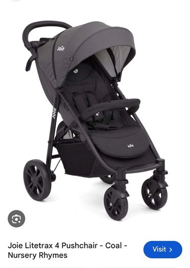 Buggy Joie Litetrax 4 Pushchair in charcoal