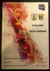 2018 Galway v Wexford - GAA Allianz Hurling League Quarter-Final Programme