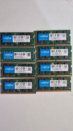 Ram 16gb Ddr4 2666mhz Sodimm 8x Sticks