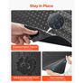 Garage Floor Roll, 1.2 x 3.05 m Garage Flooring Mat, 2.2 mm Thickened PVC Diamond Plate Floor Protector Mat with Double-sided Tape, Non-Slip, Easy to Clean for Warehouse, Gyms, Trailer, Black Image 3