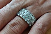 Sterling Silver Ring - Size O - Stamped for Silver