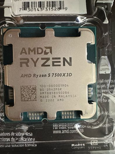 Amd Ryzen 5 7500x3d Am5