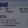 Toyota Distributor cap 44946 Image 2