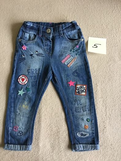 Selection of Toddler Girls trousers jeans, size 2-3 year