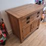 Solid wood sideboard cabinet Image 2