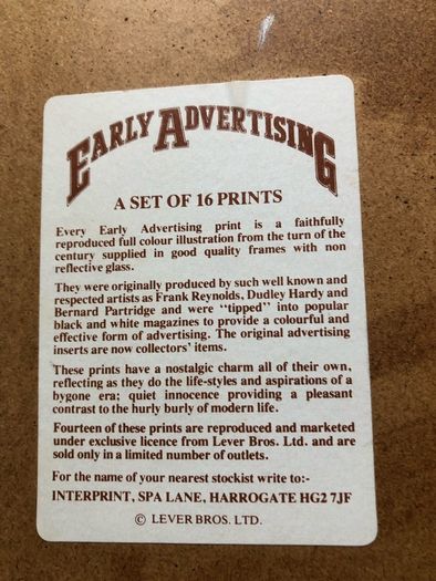 PRINT of Plantol Soap Early at Advertising