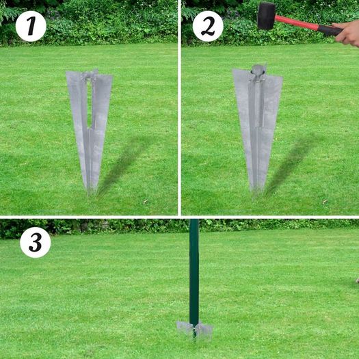 Euro Fence Steel  Green