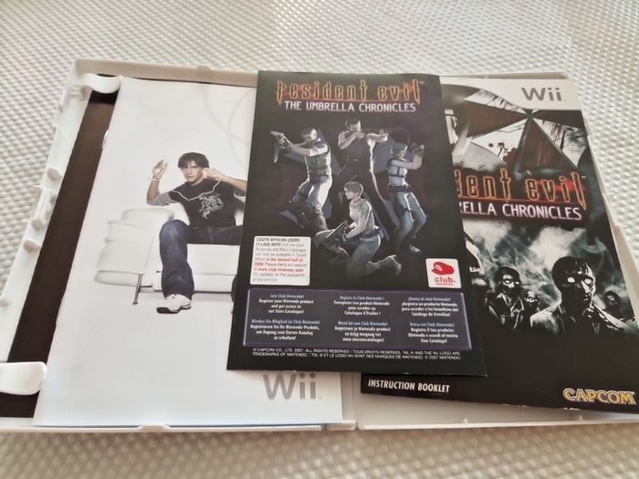 Resident Evil The Umbrella Chronicles Nintendo Wii Games Original