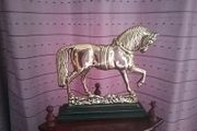 Brass &amp; Cast Iron Horse