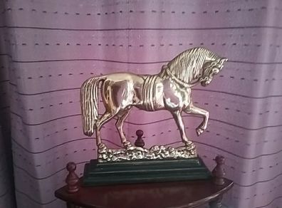 Brass & Cast Iron Horse
