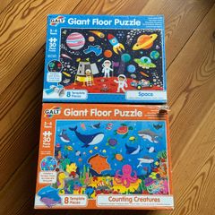 2 x GALT Giant Floor Puzzles