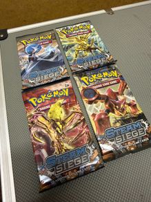 Pokemon XY Steam Siege Booster Packs - Artset