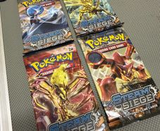 Pokemon XY Steam Siege Booster Packs - Artset