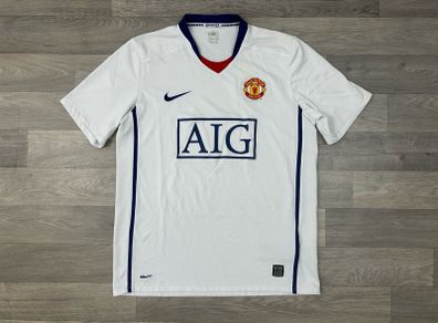 Vintage 2008 Nike Manchester United Away Jersey Shirt Mens Medium