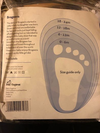 Baby shoes