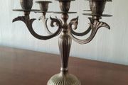Antique silver candleabra