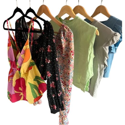 zara boohoo womens tops bundle size small
