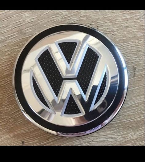 4x 56mm Brand New Volkswagen alloy wheel centre caps 6CD601171