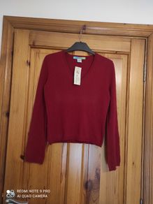 Designer ladies sweater 100% cashmere