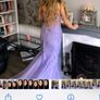 Rosie's Closet stunning Lilac Debs dress Image 4