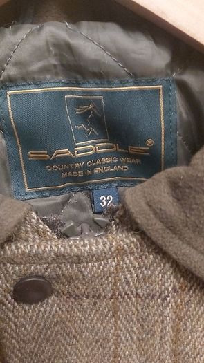 Saddle - Field Country Shooting Jacket Tweed Wool