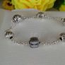 Brand new genuine Pandora sterling silver clip bracelet Image 5