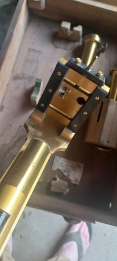 Antique  Engineering  Draftsman architectural  tool H.MORIN OF PARIS MAKER SOLID BRASS TOOLS