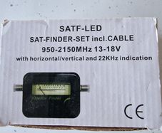 Satellite Finder including cable