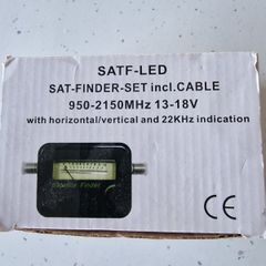 Satellite Finder including cable
