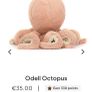 New JELLYCAT Little Maya Octopus Image 3