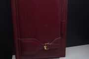 Vintage Rolex Genuine Leather Dealer Notebook Holder Geneva Switzerland