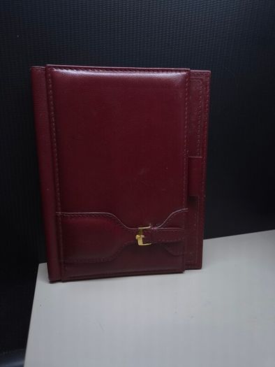 Vintage Rolex Genuine Leather Dealer Notebook Holder Geneva Switzerland