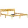 Bed Frame Solid Reclaimed Wood 160x200 cm Image 2
