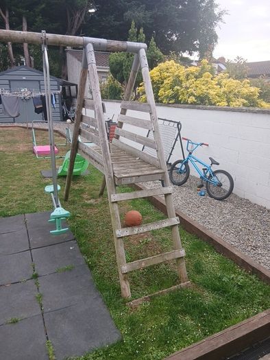 TP (Smyths) Swing set + Slide