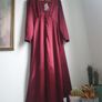 Nobody's Child Burgundy Dress Size Uk 14 Image 5