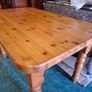 Solid Pine Table Neat Image 6