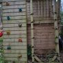 Wooden Playhouse with Slide & Climbing Frame Image 4