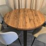 Round table and 4 chairs Image 2