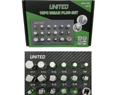 United Tools 18-Piece Drain Plug Set