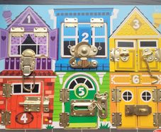Melissa & Doug Latches Board