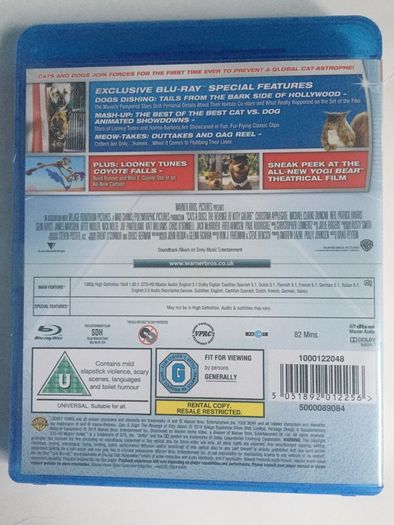 Cats & Dogs: The Revenge Of Kitty Galore [2010] [Blu-ray Movie]